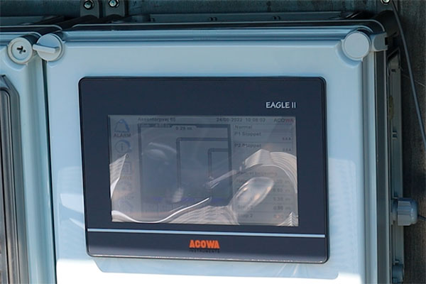 The display screeb of EAGLE ll HMI is high resolution