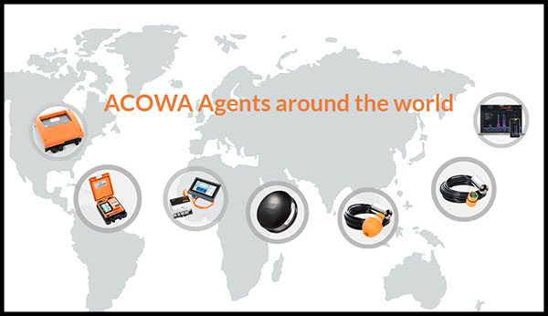 Agents from ACOWA INSTRUMENTS across the world